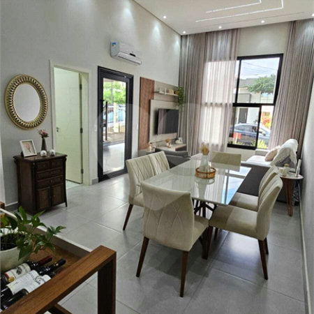 Casa à venda com 3 suítes no condomínio Mantova, Indaiatuba - SP