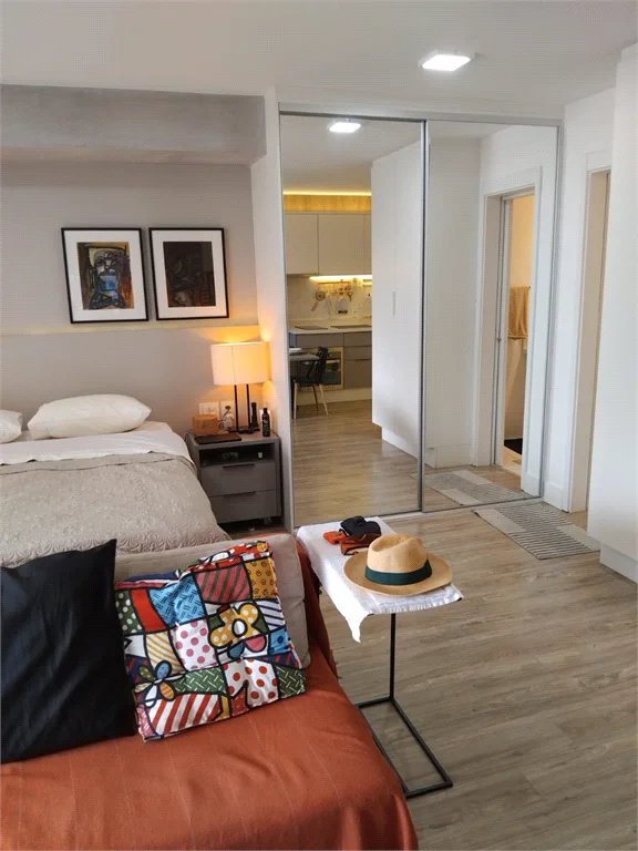 Apartamento à venda com 1 quarto em Brooklin Paulista, São Paulo, SP