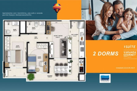 Apartamento Residencial à venda, Encruzilhada, Santos - AP1060.