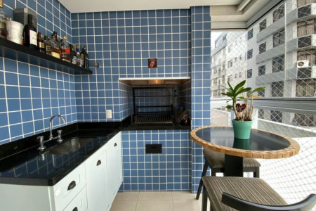 Apartamento com 3 dormitórios à venda, 129 m² por R$ 1.850.000,00 - Aparecida - Santos/SP