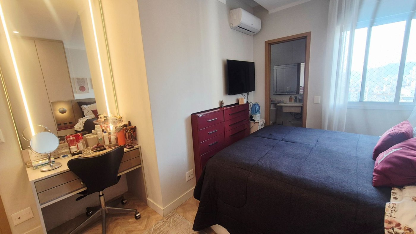 Apartamento com 3 dormitórios à venda, 144 m² por R$ 2.400.000,00 - Gonzaga - Santos/SP