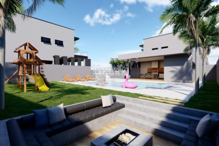 Residencial Treviso: casa em condomínio com área de lazer