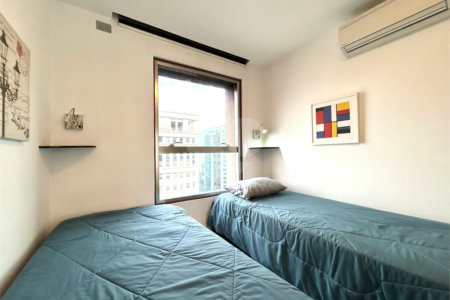 Apartamento à venda ou para alugar com 2 quartos, sendo 1 suíte, em Brooklin, São Paulo, SP
