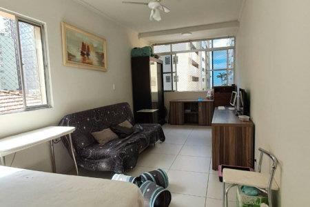 Studio à venda, 39 m² por R$ 335.000,00 - José Menino - Santos/SP