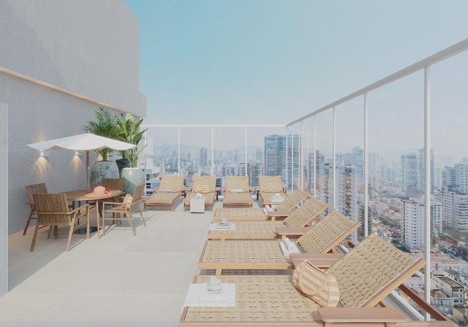 Apartamento à venda, 158 m² por R$ 2.328.793,39 - Embaré - Santos/SP