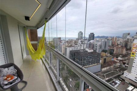 Apartamento Residencial à venda, Gonzaga, Santos - AP1097.