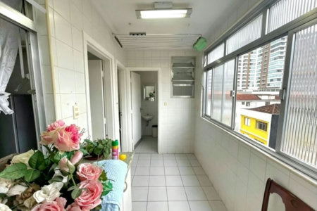 Apartamento com 3 dormitórios à venda, 152 m² por R$ 999.000,00 - Gonzaga - Santos/SP