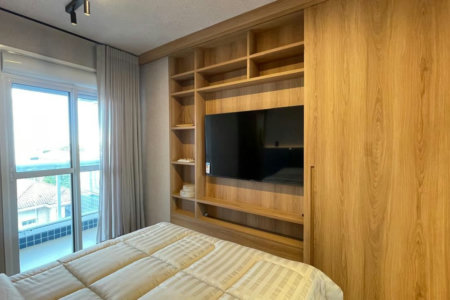 Apartamento com 1 dormitório à venda, 60 m² por R$ 990.000,00 - Boqueirão - Santos/SP