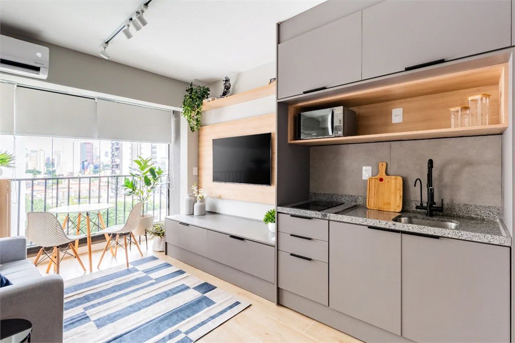 Apartamento à venda com 1 quarto em Pinheiros, São Paulo, SP