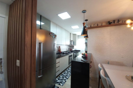 Apartamento à venda com 2 quartos, sendo 1 suíte,  em Jardim São Pedro, Mogi das Cruzes, SP