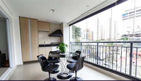 Apartamento à venda com 2 quartos, sendo 1 suíte,  em Vila Cordeiro, São Paulo, SP