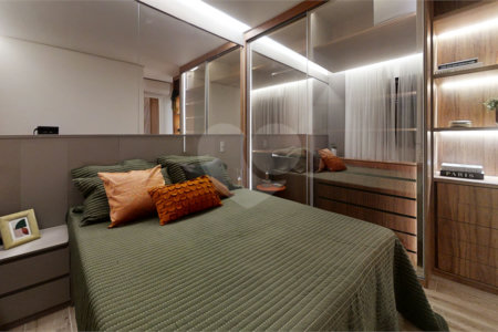 Apartamento à venda com 2 quartos, sendo 1 suíte, em Vila Assunção, Santo André, SP