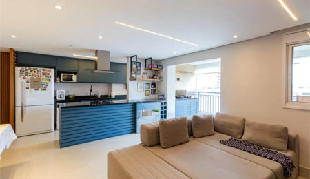 Apartamento à venda com 2 quartos, sendo 1 suíte,  em Santo Amaro, São Paulo, SP