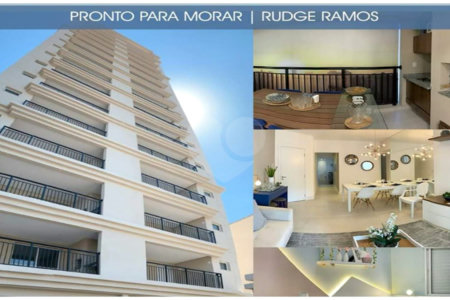 Apartamento à venda com 3 quartos, sendo 1 suíte, em Rudge Ramos, São Bernardo do Campo, SP