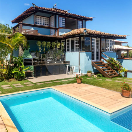 Casa à venda com 5 quartos, sendo 3 suítes, em Geribá, Armação dos Búzios, RJ
