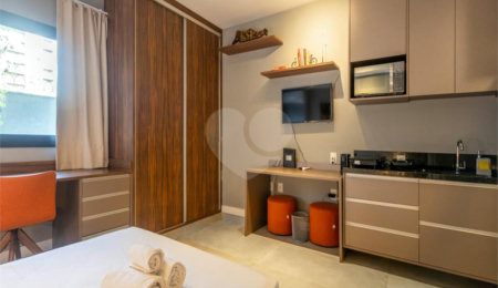 Studio à venda com 1 quarto em Indianópolis, São Paulo, SP