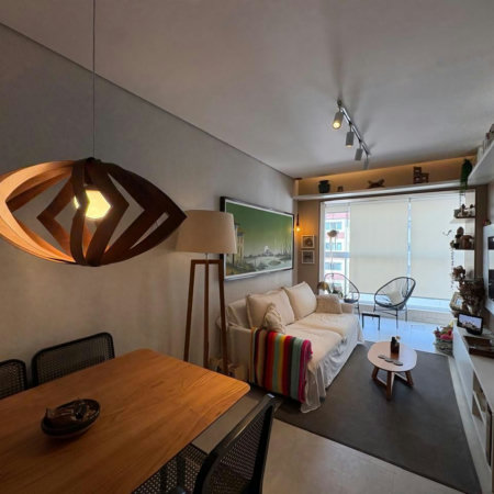 Apartamento com 2 dormitórios à venda, 66 m² por R$ 800.000,00 - Campo Grande - Santos/SP
