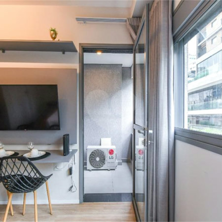 Apartamento à venda com 1 quarto em Pinheiros, São Paulo, SP