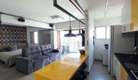 Apartamento à venda com 1 quarto em Indianópolis, São Paulo, SP