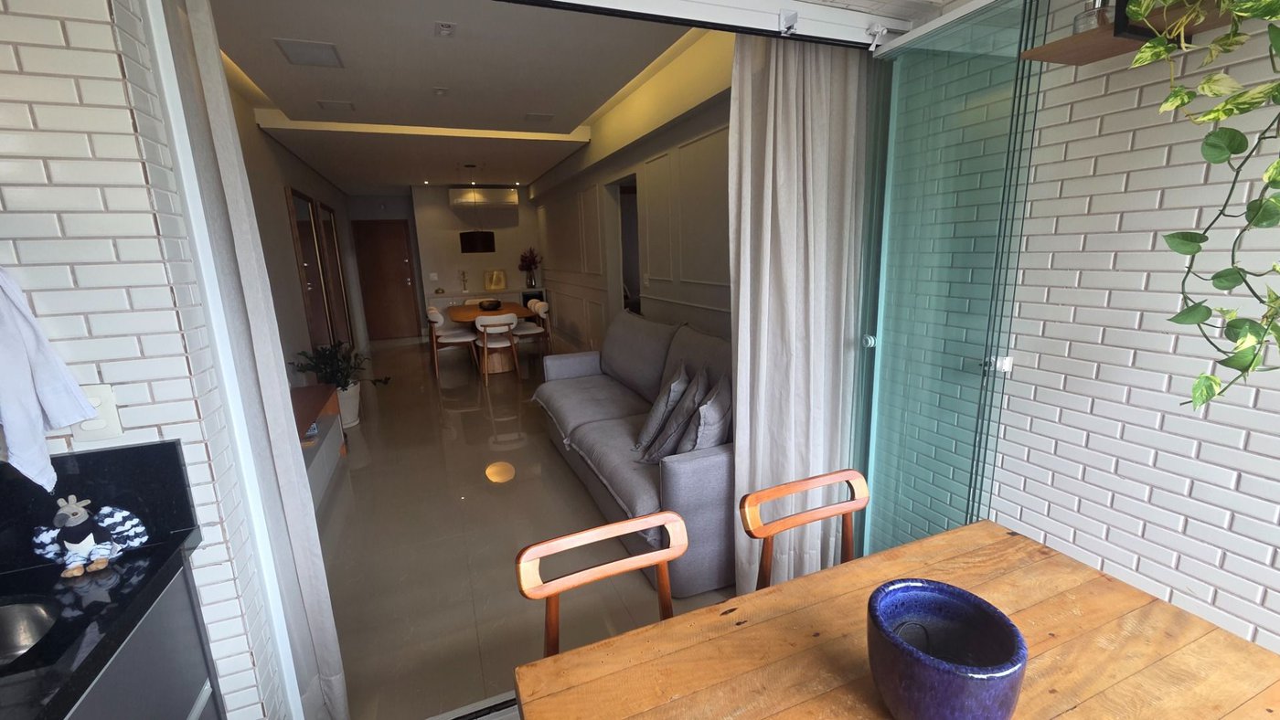 Apartamento com 2 dormitórios à venda, 95 m² por R$ 1.320.000,00 - Pompéia - Santos/SP