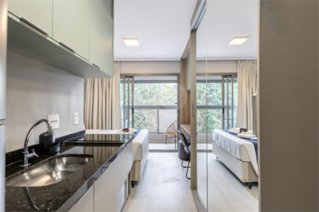 Studio à venda ou para alugar com 1 quarto em Moema, São Paulo, SP