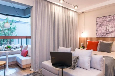 Apartamento à venda com 1 quarto em Brooklin Paulista, São Paulo, SP