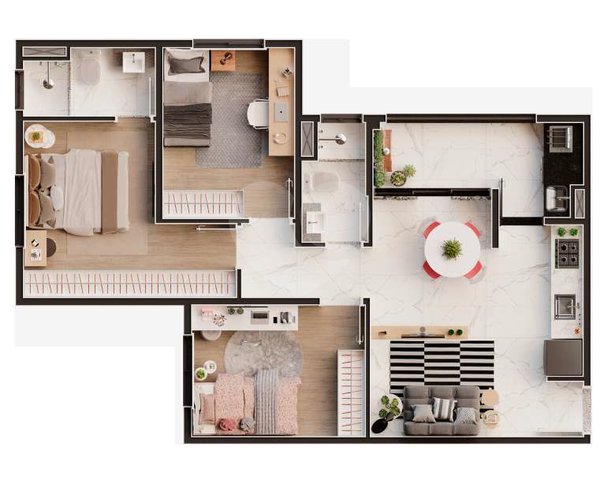 Apartamento 67m² 4