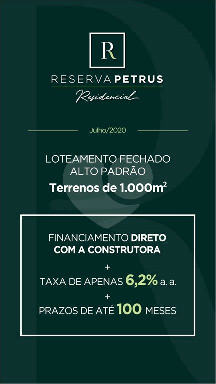 Terreno à venda em Parque Residencial Indaiá, Indaiatuba, SP