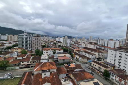 Apartamento com 2 dormitórios à venda, 80 m² por R$ 500.000,00 - Campo Grande - Santos/SP