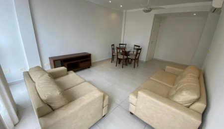 Apartamento com 2 dormitórios à venda, 109 m² por R$ 850.000,00 - Boqueirão - Santos/SP