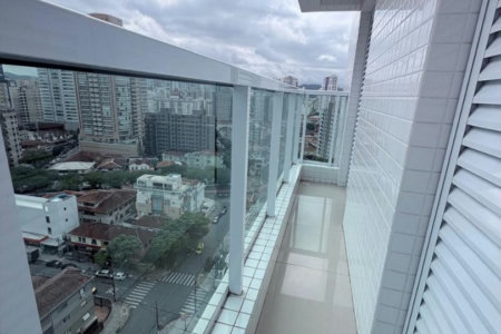 Apartamento com 2 dormitórios à venda, 53 m² por R$ 795.000,00 - Embaré - Santos/SP