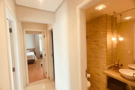 Apartamento com 3 dormitórios à venda, 92 m² por R$ 899.000,00 - Encruzilhada - Santos/SP