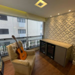 Apartamento 3 dormitórios (1 suíte), vaga para 2 carros, no Boqueirão, Santos
