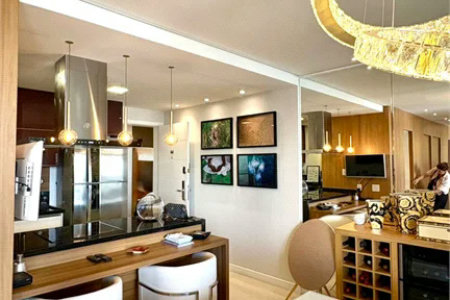 Apartamento à venda com 1 suíte em Brooklin Paulista, São Paulo, SP