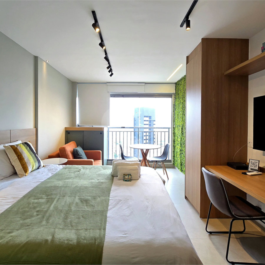 Studio à venda ou para alugar com 1 quarto em Sumaré, São Paulo, SP