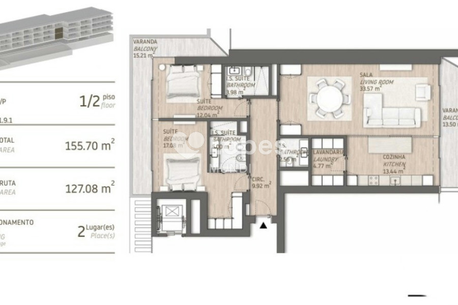 Apartamento T2 à venda em Vilamoura, Algarve, Portugal – Serenity