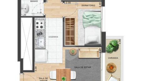 Apartamento à venda com 2 quartos em Butantã, São Paulo, SP