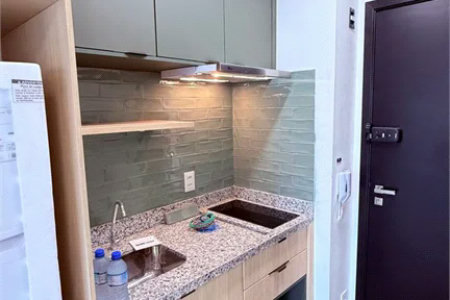 Studio à venda ou para alugar com 1 quarto em Vila Cordeiro, São Paulo, SP