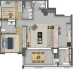 Apartamento à venda com 2 suítes em Pinheiros, São Paulo, SP