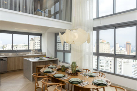 Apartamento à venda com 3 quartos, sendo 2 suítes, em Cerqueira César, São Paulo, SP