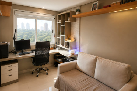Apartamento à venda com 2 quartos, sendo 1 suíte, em Morumbi, São Paulo, SP