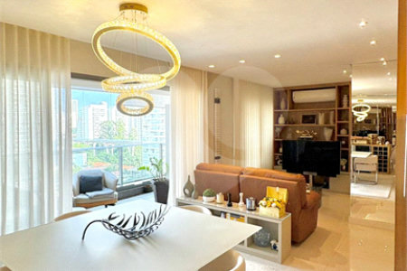 Apartamento à venda com 1 suíte em Brooklin Paulista, São Paulo, SP