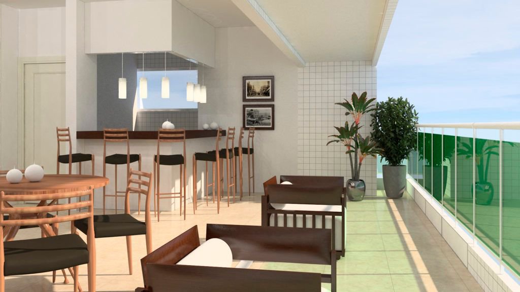 Apartamento Garden 94 m² com 2 dormitórios para venda ou aluguel no Embaré - Santos/SP