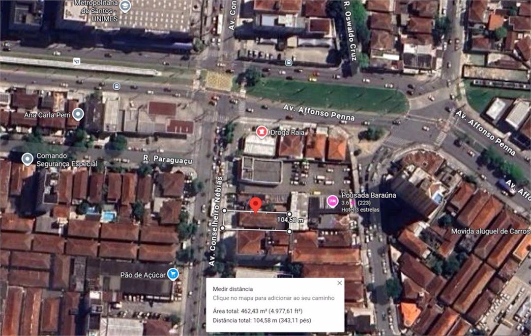 Casa Comercial para locação, Boqueirão, Santos - CA0361.