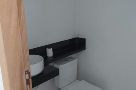 Casa com 3 dormitórios à venda, 92 m² por R$ 798.000,00 - Estuário - Santos/SP