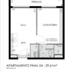 Apartamento à venda com 1 suíte em Butantã, São Paulo, SP