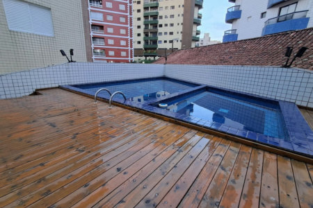 Apartamento com 2 dormitórios à venda, 105 m² por R$ 650.000,00 - Tupi - Praia Grande/SP