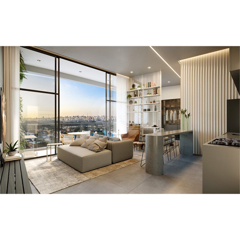Apartamento à venda com 1 quarto em Indianópolis, São Paulo, SP