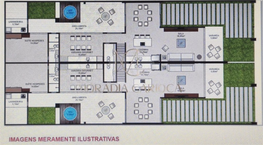 Casa à venda com 4 quartos, sendo 3 suítes, em Foguete, Cabo Frio, RJ