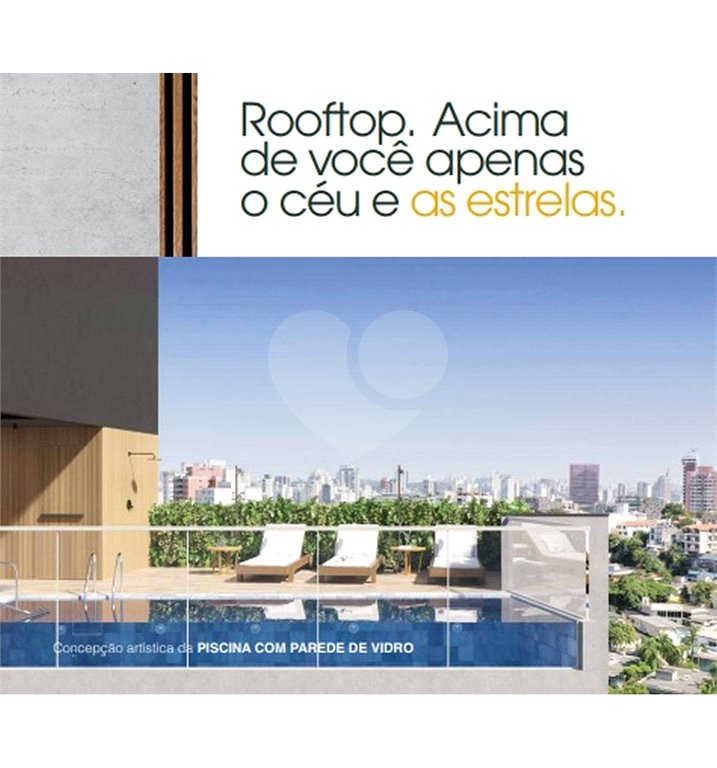Studios com 34,06 e 36,41 m2, a 300 m do Metrô Vila Madalena